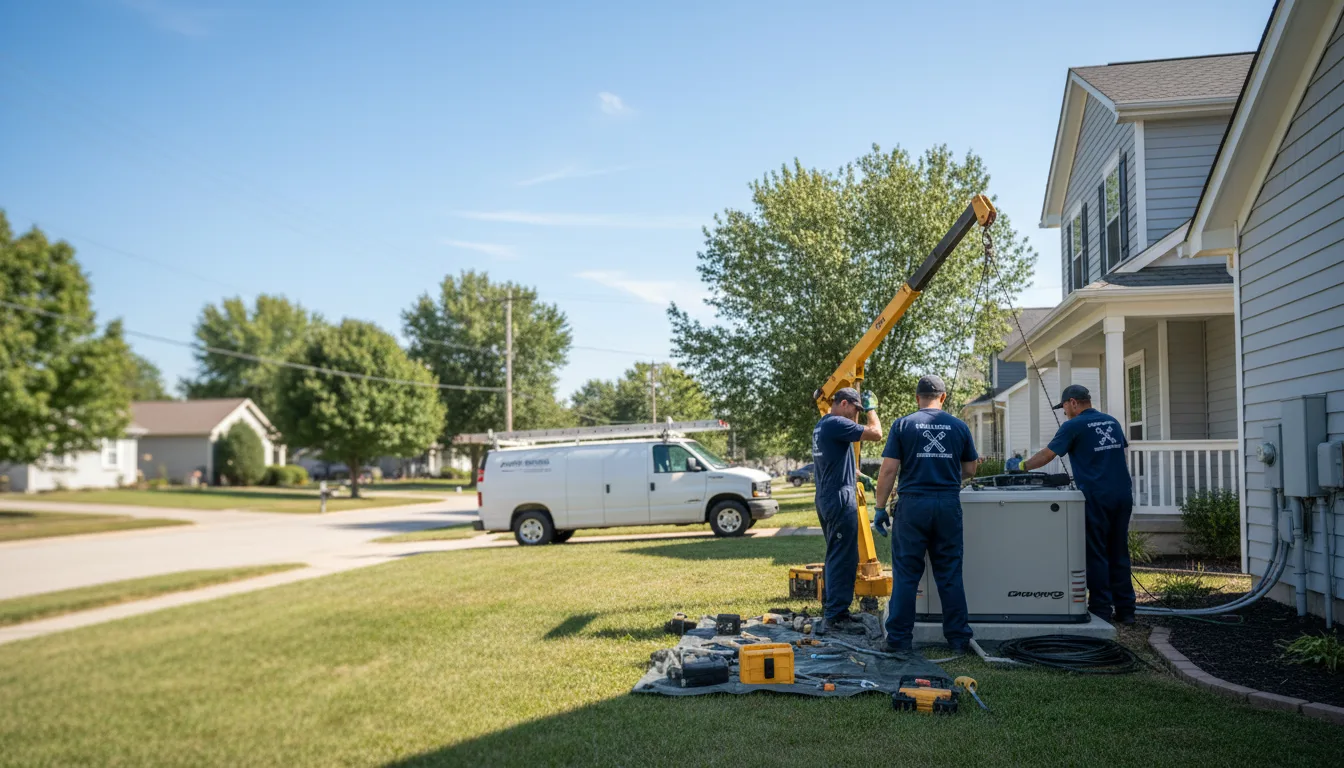 Generator Installation in Blue Mountain, MS near me
